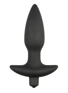 Vibrerende buttplug - zwart