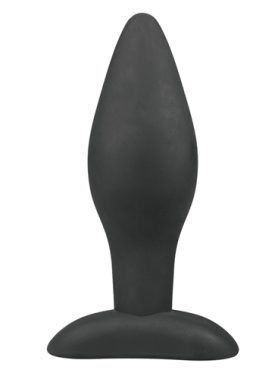Grote Zwarte Siliconen Buttplug