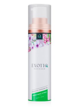 Exotiq Massageolie Basil Citrus - 100 ml