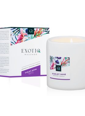 Exotiq Massagekaars Violet Rose - 200g