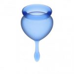 Satisfyer Feel Good Menstruatie Cup Set - Blauw