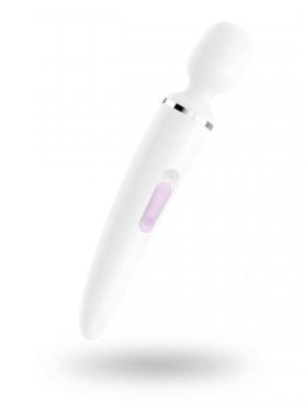 Satisfyer Wand-er Woman - Wit/Goud