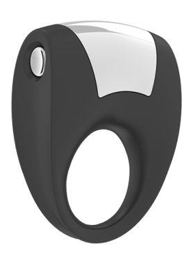 Ovo B8 Vibrerende penis ring - Zwart