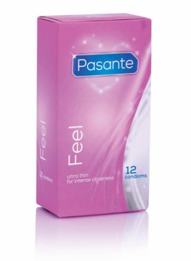 Pasante Sensitive Feel Condooms - 12 Stuks
