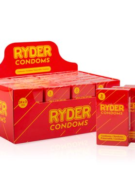 Ryder Condooms - 24 x 3 Stuks