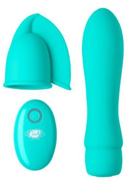 Power Touch Plus II Bullet Vibrator - Groenblauw