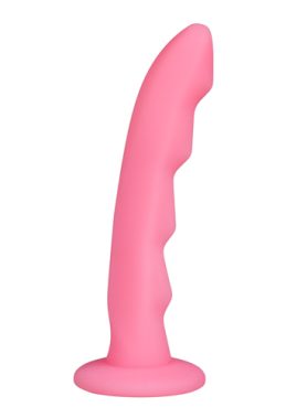 Ripples Strap-On Dildo - Roze