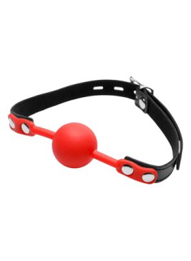 Siliconen knevel rood
