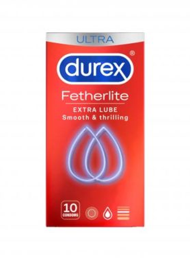Durex Thin Feel Extra Glijmiddel - 10 st.