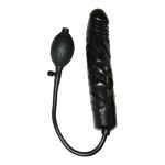 Opblaasbare dildo in het zwart