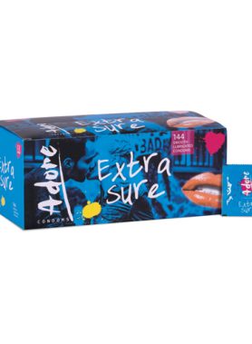 Adore Extra Sure condooms 144st